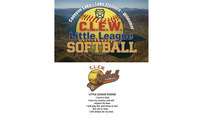 - C.L.E.W. Little League Softball Pledge - 